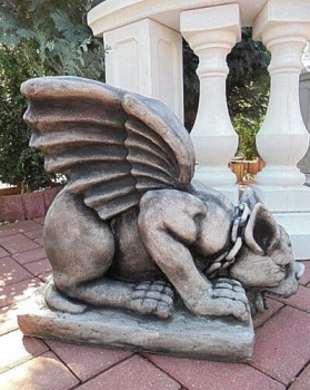 Gargoyle, Statuen, Steinfiguren, Skulpturen, Gartenfiguren