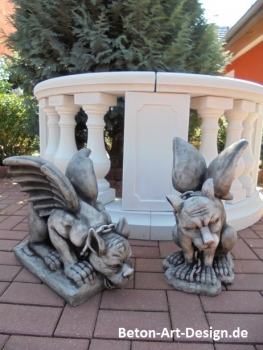 Gargoyle, Statuen, Steinfiguren, Skulpturen, Gartenfiguren