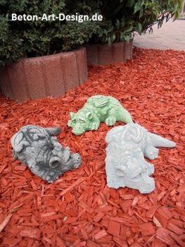 Preview: Drache, Skulptur, Steinfigur, Gartenfigur, Gartendekoration, Statue