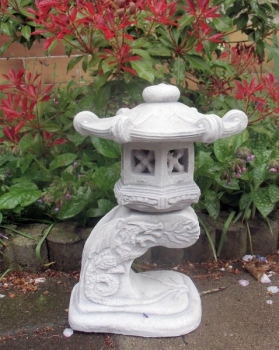 Preview: Steinlaterne, Japan Lampe, Feng Shui, Vogelhaus, Teehaus