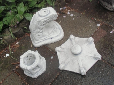 Preview: Steinlaterne, Japan Lampe, Feng Shui, Vogelhaus, Teehaus