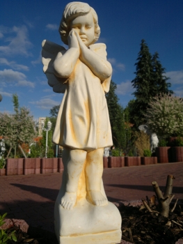 Engel, Steinfigur, Statue, Gartenfigur, Steinguss, Skulptur, Gartendekoration