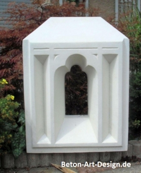 Preview: Fenster gothischen Bögen, Fassadenstuck, Stuck, Bauelement, Relief