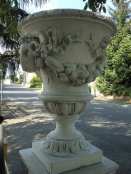 Preview: Pflanzschale, Steinfiguren, Gartenfiguren, Skulpturen, Statuen