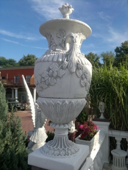 Preview: Pflanzschale, Steinfiguren, Gartenfiguren, Skulpturen, Statuen