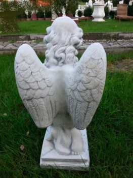 Preview: Engel, Steinfigur, Statue, Gartenfigur, Steinguss, Skulptur, Gartendekoration
