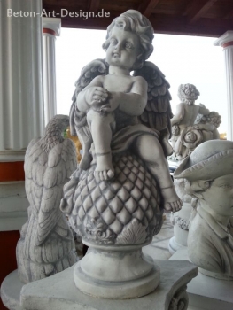 Engel, Steinfigur, Statue, Gartenfigur, Steinguss, Skulptur, Gartendekoration