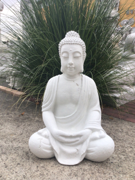 Preview: Buddha, Steinfigur, Gartenfigur