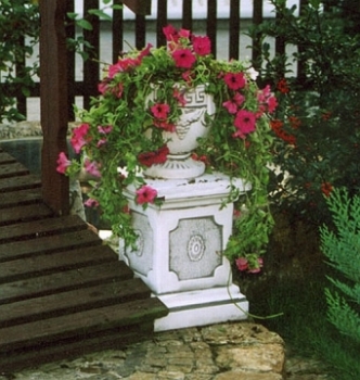 Preview: Sockel, Kapitell, Podest, Figurensockel, Steinsockel, Gartendekoration