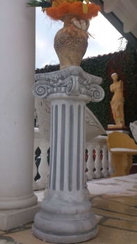 Säule, Sockel, Steinsäule, Figurensäule, Podest, Gartendekoration