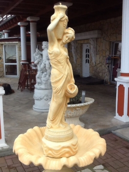 Steinbrunnen, Gartenbrunnen, Brunnen