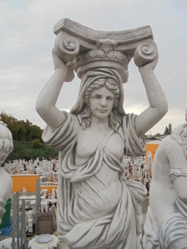 Statue, Steinfigur, Skulptur, Gartendekoration