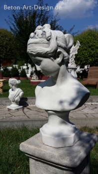 Preview: Büste, Skulptur, Steinfigur, Gartendekoration