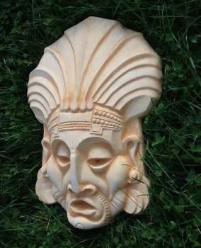 Preview: Relief, Maske, Skulptur, Wandbild, Steinguss, Fassadenstuck, Stuck, Ornament