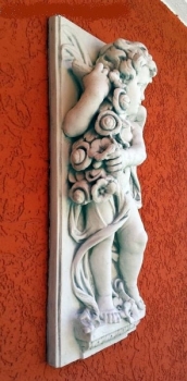 Preview: Relief, Wandbild, Steinguss, Fassadenstuck, Stuck, Ornament