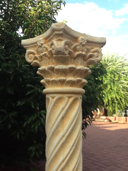 Säule, Steinsäule, Betonsäule, Gartendekoration