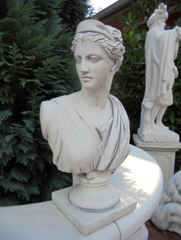 Preview: Büste, Skulptur, Steinfigur, Gartendekoration