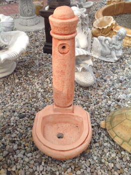 freistehender Gartenbrunnen / Wasserzapfstelle, Park & Gartendekoration, Steinguss