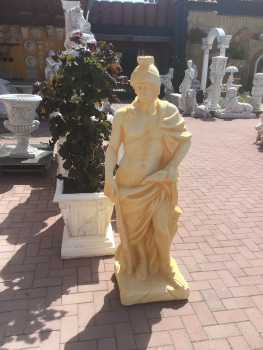 Gartenfigur, "Römer" 147 cm hoch, Statue, Park & Gartendekoration, Skulptur, Steinfigur, Steinguss