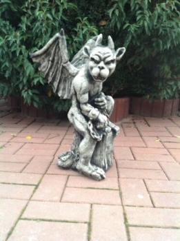 Preview: Gargoyle, Statuen, Steinfiguren, Skulpturen, Gartenfiguren