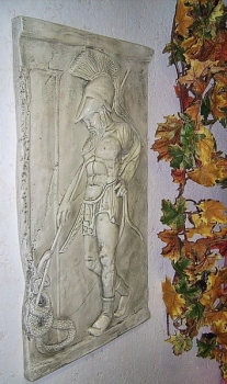 Preview: Relief, Wandbild, Steinguss, Fassadenstuck, Stuck, Ornament