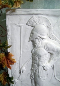 Greek wall relief "Pericles" Relief 56 cm high