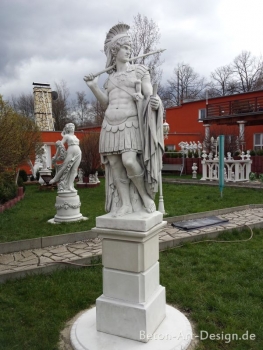 Steinfiguren Set, Gartenfiguren, Skulpturen, Statuen