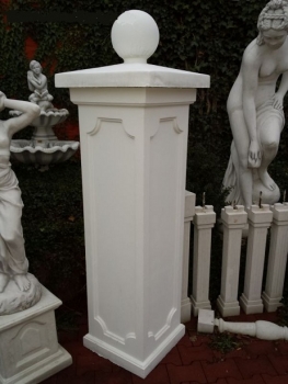 Preview: Torpfeiler, Zaunpfeiler, Sockel, Podest, Gartendekoration