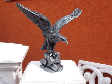 Adler, Steinfigur, Frostsicher, Skulptur, Steinfigur