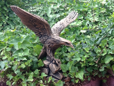 Adler, Gartenfigur, Skulptur, Frostsicher, Betonfigur, Gartendekoration