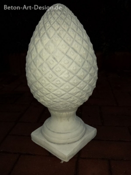 Pinienzapfen, Pfeilerschmuck, Obelisk, Pfeilerkappe, Gartendekoration