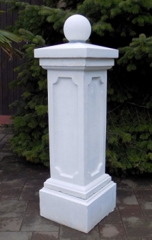 Torpfeiler, Zaunpfeiler, Sockel, Podest, Gartendekoration