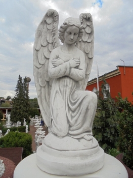 Engel, Steinfigur, Statue, Gartenfigur, Steinguss, Skulptur, Gartendekoration