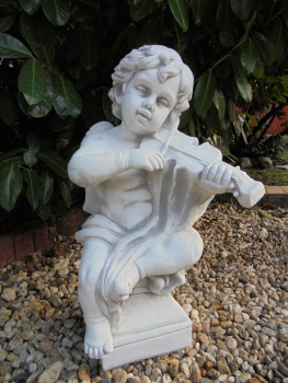 Engel, Steinfigur, Statue, Gartenfigur, Steinguss, Skulptur, Gartendekoration