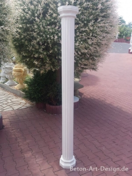 Säule, Betonsäule, Steinsäule, Gartensäule, Kapitel, Basis