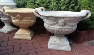 Pflanztopf, Amphore, Blumenschale, Vase, Steinkübel, Pflanzschale