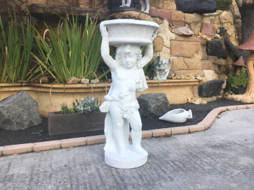 Steinfigur, Gartenfigur, Putte