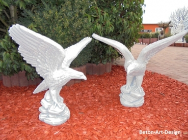 Preview: Adler Statuen, Steinfiguren, Skulpturen, Gartendekoration