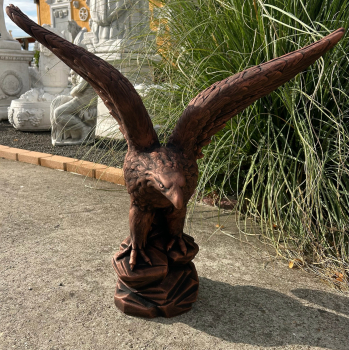 Betonfigur, Adler, Gartendekoration, Steinguss, Frostsicher, Statue