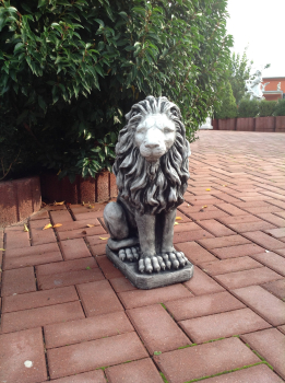 Preview: Löwen, Statue, Steinfigur, Skulptur, Gartendekoration