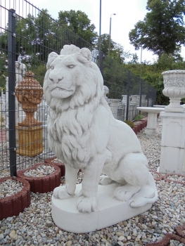 Löwe Steinfigur, Statue, Gartendekoration