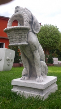 Preview: Hund, Gartenfiguren, Steinfiguren, Statuen, Skulpturen, Gartendekoration