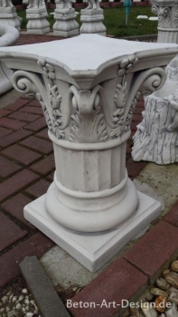 Säule, Sockel, Steinsäule, Figurensäule, Podest, Gartendekoration