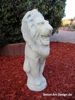 Preview: Löwe Steinfigur, Statue, Gartendekoration
