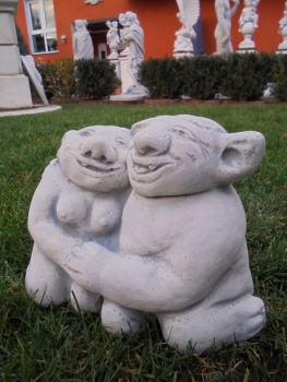 Preview: Troll, Statue, Steinfigur, Skulptur, Gartendekoration