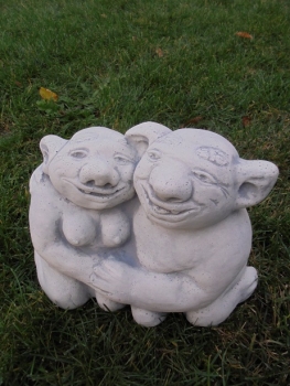 Preview: Troll, Steinfiguren, Gartenfiguren, Skulpturen, Statuen