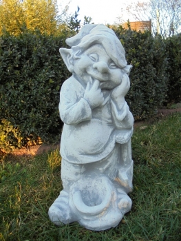 Preview: Troll, Steinfiguren, Gartenfiguren, Skulpturen, Statuen