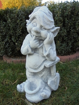 Troll, Gartenfiguren, Steinfiguren, Statuen, Skulpturen, Gartendekoration