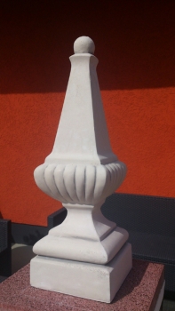 Pinienzapfen, Pfeilerschmuck, Obelisk, Pfeilerkappe, Gartendekoration
