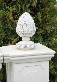 Preview: Pinienzapfen, Pfeilerschmuck, Obelisk, Pfeilerkappe, Gartendekoration